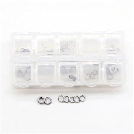 B14-Common-Rail-Einstellscheibe, Injektor-Hebescheiben-Set und Unterlegscheibe for CR-Einspritzdüsen, Einstellscheibe, Größe 1,40–1,58 mm (Color : B14 1.20mm-1.38mm)