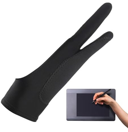 Gants de dessin d'artiste, gants pour l'art numérique, gants d'art anti-toucher, respirants, gants d'artiste, gants d'art pour tablette et moniteur