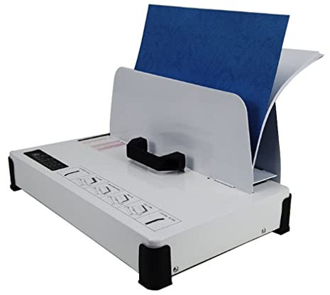 Thermobindegerät, Thermobindesystem, mittlere Beanspruchung, universelles Thermobindegerät, 1–50 mm Bindedicke, universelles Thermobindegerät, Infrarot-Lichterkennung, Heißklebegerät, Con