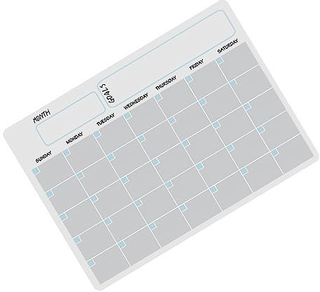 Tofficu Magnetische Abwischbare Wochen-monats-planungstafel Für Kühlschrank Kühlschrankkalender Kühlschrank-whiteboard