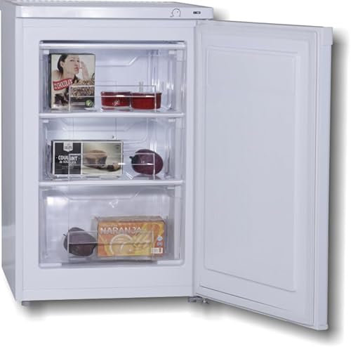 Congelador Vertical Rommer CVE 115, Capacidad 80 Litros, Color Blanco.