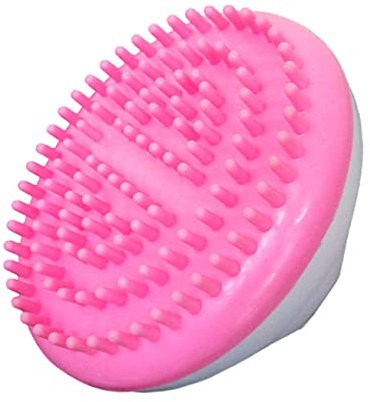 Anti Cellulite Massagebürste für Haut und Arme, Rosa, Tpr Abs | Dusche, Sanfte Massage gegen Spannungen für Strafferes Hautgefühl, Praktische Anwendung