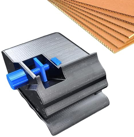 Tagliacartone per Gatti - Attrezzo per Taglio Strisce Graffiatoi - Taglierina Regolabile Cartone Gatti per Casa e Ufficio