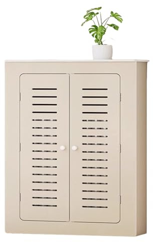Meuble Cache-Radiateur avec Étagère, Armoire Chauffage Moderne pour Salon Chambre Couloir Salle de Bain(27.5x9.8x31.4in/70x25x80cm)