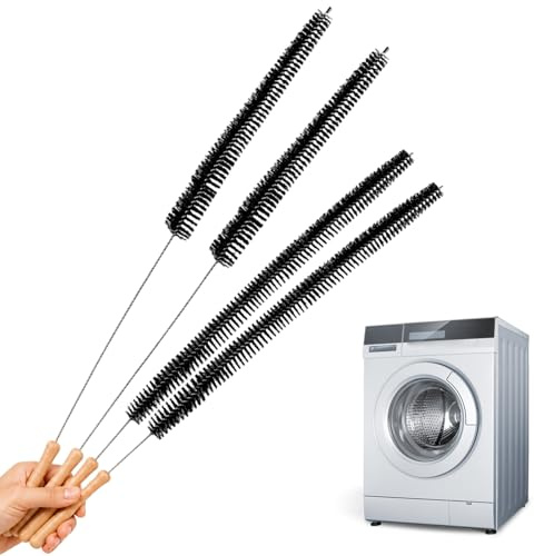 4 Pcs Radiator Cleaner Brush, Vent Brush, Radiator Brush, Suitable For Heating Systems And Appliance Maintenance For Washing Machines, Refrigerator Coils, Home, Office
