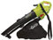 Leaf Blower Vacuum & Shredder Mulcher, Electric 3 in 1, Variable Speed with Large 45L Capacity Collection Bag, 10:1 Shredding Ratio, 10m Cable, 3500W