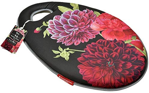 Burgon & Ball Kniebank mit britischer Blüte, Memory-Schaum, tolles Geschenk für den Garten