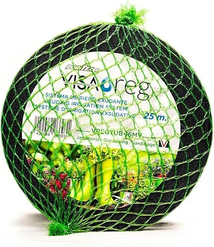 Suinga RUBAN textile EXSUDANT irrigation goutte à goutte 16mm. Tuyau poreux de 25 mètres. Irrigue par les pores de sa paroi.