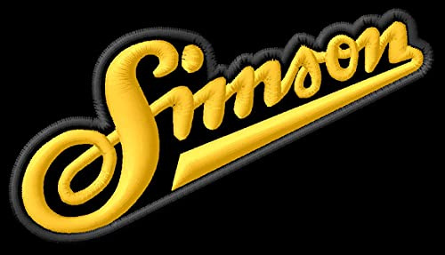 Masterpatch Aufnäher für Fans Simson Patch SR1 SR2 SR4 KR51 S50 Piccolo S51 S80 Motorrad Parche Bordado Brodé Patch écusson Toppa ricamata