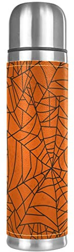 Isolierte Wasserflasche Edelstahl-Wasserflaschen Metall-Wasserflasche,Spinnennetz