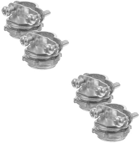 UKCOCO 4pcs Wire Clamp Cable Connectors Cable Management Type Conduit Connectors