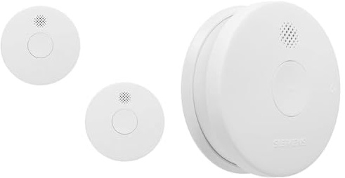 Siemens - Lot de 2 Détecteurs de Fumée 5TC1292-6 NF Autonomie 5 Ans/Garantie 3 Ans & Siemens - Détecteur de Fumée 5TC1292-6 NF Autonomie 5 Ans/Garantie 3 Ans