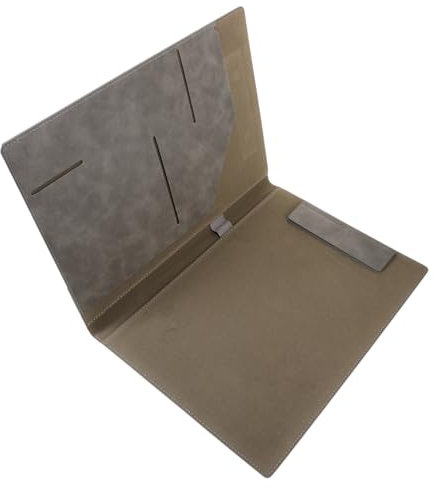 Gogogmee Portfolio-ordner Für Dokumente Mit Zwischenschicht-design Organizer Für Visitenkarten Kreditkarten Stifthalter Und Metallklammern Zum Anheften Von Dokumenten