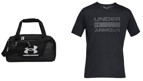 Under Armour Unisex UA Undeniable 5.0 Duffle XS Backpack & Herren UA Team Issue Wordmark, atmungsaktives Sportshirt, kurzärmliges und Komfortables Funktionsshirt mit Loser Passform
