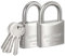 SEPOX Lucchetto da esterno con chiave in acciaio inox, corpo e grillo, impermeabile, resistente, resistente alle intemperie, per cancelli, capannoni, barche, marine, confezione da 2 pezzi, SS304, 50
