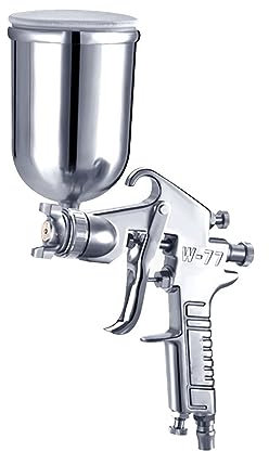 Paint Spray Gun, 1000ML Pneumatic Spray Gun 2.0/2.5/3.0mm Caliber Nozzle Car/Furniture Spraying Tool for Car DIY Craft Projects/Paint Sprayer(UP- 400ML-2.5)