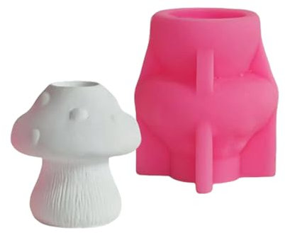Candelabro creativo Molde de silicona estable para diseños individuales, superficies lisas, accesorios de manualidades portátiles y prácticos