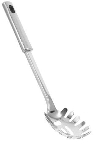Alipis Elegante Set di Cucchiai per Pasta in Acciaio Inossidabile Forchetta per Pasta Cucchiaio per Tagliatelle Cucchiaio da Portata per Una Preparazione Efficiente della Pasta