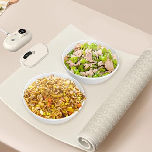 Piastra Scaldavivande Elettrico Scaldavivande elettrico Scaldavivande elettrico - Piastra riscaldante portatile per buffet, ristoranti, feste - Temperatura regolabile, vassoio riscaldante te