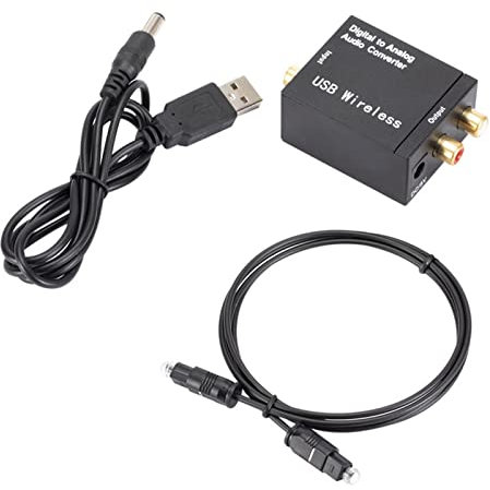 NAUXIU Amplificatore USB Bluetooth compatibile da digitale ad analogico coassiale a fibra segnale Toslink RCA decodifica audio ottico RL convertitore H8G1