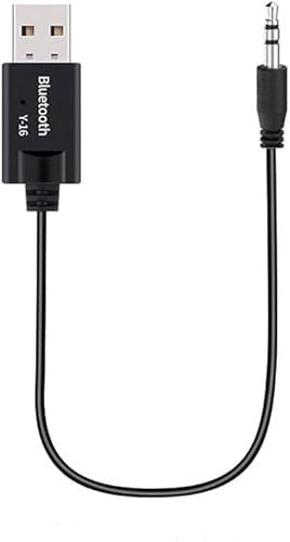 Ricevitore Bluetooth, Mini USB 3,5 mm Jack AUX Audio Car MP3 Music Dongle Adapter per altoparlante radio FM tastiera senza fili