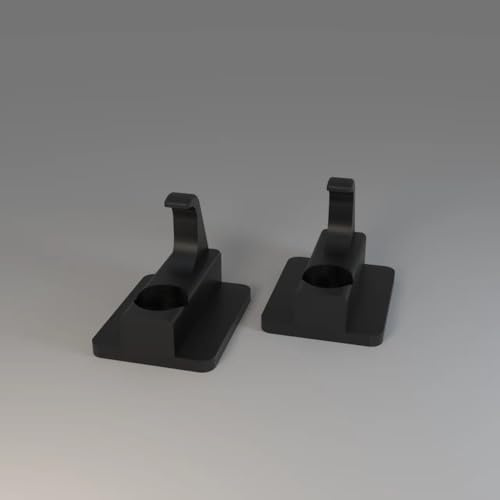 Generico 2PZ Gancio Compatibile con Zanzariera IRS a Scorrimento Laterale Antinfortunistico in ABS