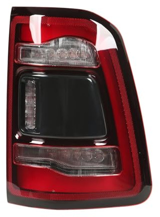 YSQOFDNFD Fari Posteriori Per Dodge Per Ram 1500 2019 2020 2021 2022 Fanale Posteriore A LED Per Auto, Luce Di Stop E Retromarcia, Ricambio Auto Fanale Posteriore(Giusto)