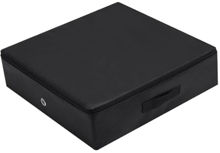 Aymzbd Almohadilla para Barra Colchoneta Protectora para Levantamiento de Pesas Tapete Silencioso para Caídas Alfombrilla Compacta de EPE Resistente Al Uso F, Negro, Individual