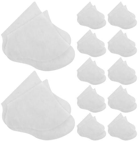 Ciieeo 50 Paar Fußüberzieher aus Atmungsaktivem Öl und Wasserabweisendem Vliesstoff Fußschutz für Pediküre und Fußpflege Einlagige Fußmasken Überschuhe für Heim und Salonanwendung