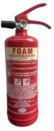 2L Fluorine-Free Foam Jewel Fire Extinguisher | Class A & B Fires | BS EN3 Kitemarked | Wall Mount Bracket