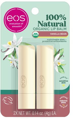 EOS LIP BALM VANILLA BEAN (2PACK)