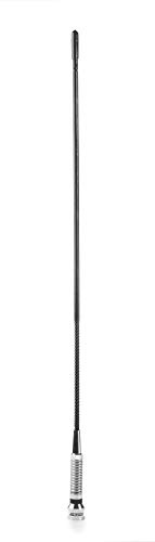 Jetfon M-1100 Antena Móvil CB 27MHz - Longitud 71cm, Ganancia 2dB, Potencia 150W - Conector PL-259, Ideal para Camiones, Caravanas y Balcones