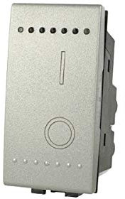 Interruttore Bipolare Compatibile Con Bticino Living Light (Grigio)