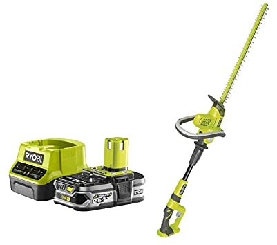 Pack RYOBI Taille-Haies sur Bras articulé 18V One+ OHT1850X - 1 Batterie 2.5Ah - 1 Chargeur Rapide RC18120-125
