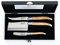 Laguiole Style de Vie Luxury Line - Cuchillo para queso (3 piezas, madera de roble)