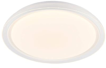 Lindby LED Deckenleuchte Sleya dimmbar mit Leselampe (Modern) in Weiß (1 flammig,) - Lampe Deckenlampe Wohnzimmerleuchte
