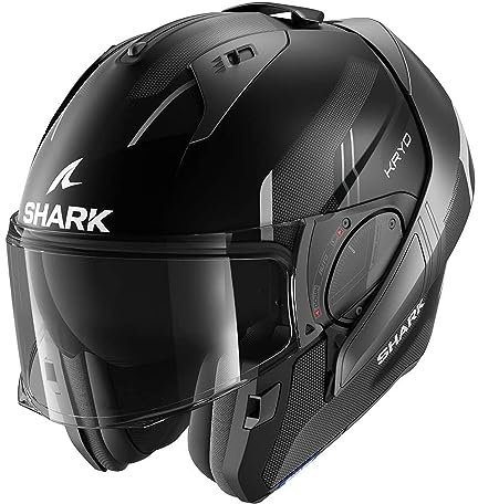 SHARK, Casco modulare moto EVO-ES KRYD mat KAS, S