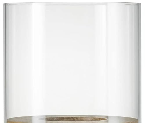 blomus Ersatzglas Windlicht -LANTO- für Artikel 66258 | Farbe Clear | Für stimmungsvolles Kerzenlicht; Maße 15 x 15 x 17,6 cm