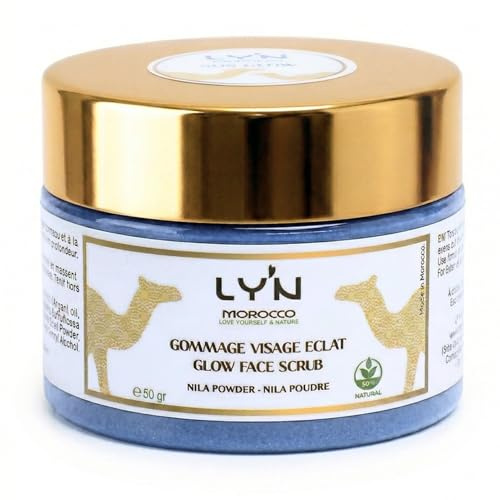 Scrub Viso Nutriente e Naturale, Esfoliante Delicato per Donna e Uomo, Arricchito con Nila, per una Pelle Luminosa-50 ml