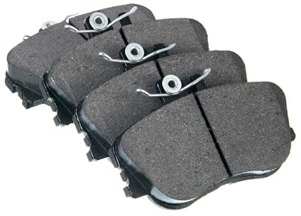 STELLOX 456 000B-SX Bremsbelagsatz, Scheibenbremse (4 Stücke) – ECE-R90 Zertifizierung – mit Verschleißwarnkontakt – mit Anti-Quietsch-Platte – Für PKW