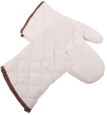 OUNONA 2stücke Ofen-isolierhandschuhe Strapazierfähige Backhandschuhe Hitzebeständige Küchenhandschuhe Mikrowellen-ofenhandschuhe Verdickte Ofenhandschuhe Für Heißkochendutzend