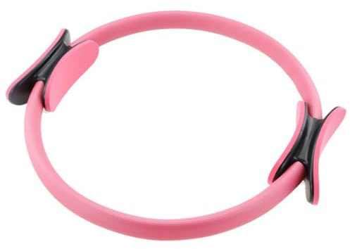 YIXANNX Pilates Ring Übung Kreise Frauen Männer Training Tools Yoga Sport Kreis Fitness Tool Erwachsene Bodybuilding Requisiten, Rosa
