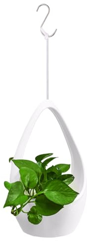 Generisch Aufhängbarer Blumentopf - Tränenförmige Wandvase Als Dekoration - Outdoor Pflanzkübel | Für Garten, Patio, Terrasse, Küche, Wohnzimmer, Wohnbereich, Decke, Und