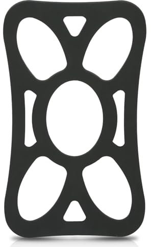 Wicked Chili 1x Sicherungsgummi für Handy Fahrradhalterung, Bike Halterung Silikon Ersatz Gummiband, Anti-Rutsch Halter für Powerbank, Karten, Tickets am Handy befestigen, für 5,5-6,5 Zoll Geräte