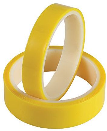 BBB Felgenband für Rennrad, Classic – 22 mm, Gelb (Standard, Gelb)