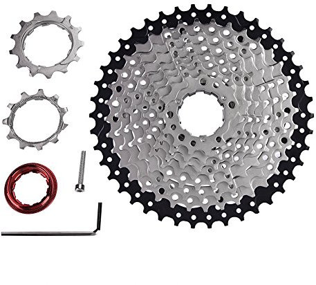 10-Fach Kassette (11-42 Zähne), Kassette 10fach 11-42, Fahrrad Freilauf 10-Gang 11-42 Zähne Rennrad Mountainbike Kassette Zahnkranz Fahrradzubehör für