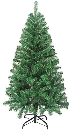 VEYLIN 4ft Christmas Tree 320 Tips Artificial Tree with Metal Stand