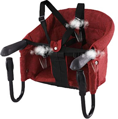 Clip- -Hochstuhl,Tisch-Hochstuhl zum Anklipsen, Babysitz - Tisch-Hochstuhl zum Anklipsen, faltbar, zum Anhängen für Babys zu Hause oder auf Reisen Jpsdows