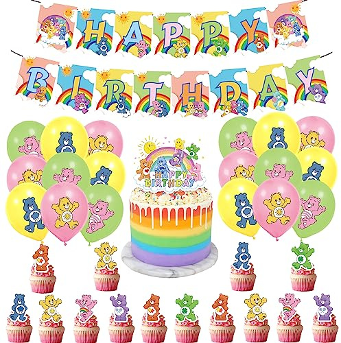 Party Supplies for Birthday Celebrations - Decorations, Balloons, Banners & Cake Topper
