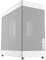iONZ Mesh Pro PC Gaming | Office Case Mid Tower ATX - High Airflow Perforated Mesh - Front I/O Type-C (White)